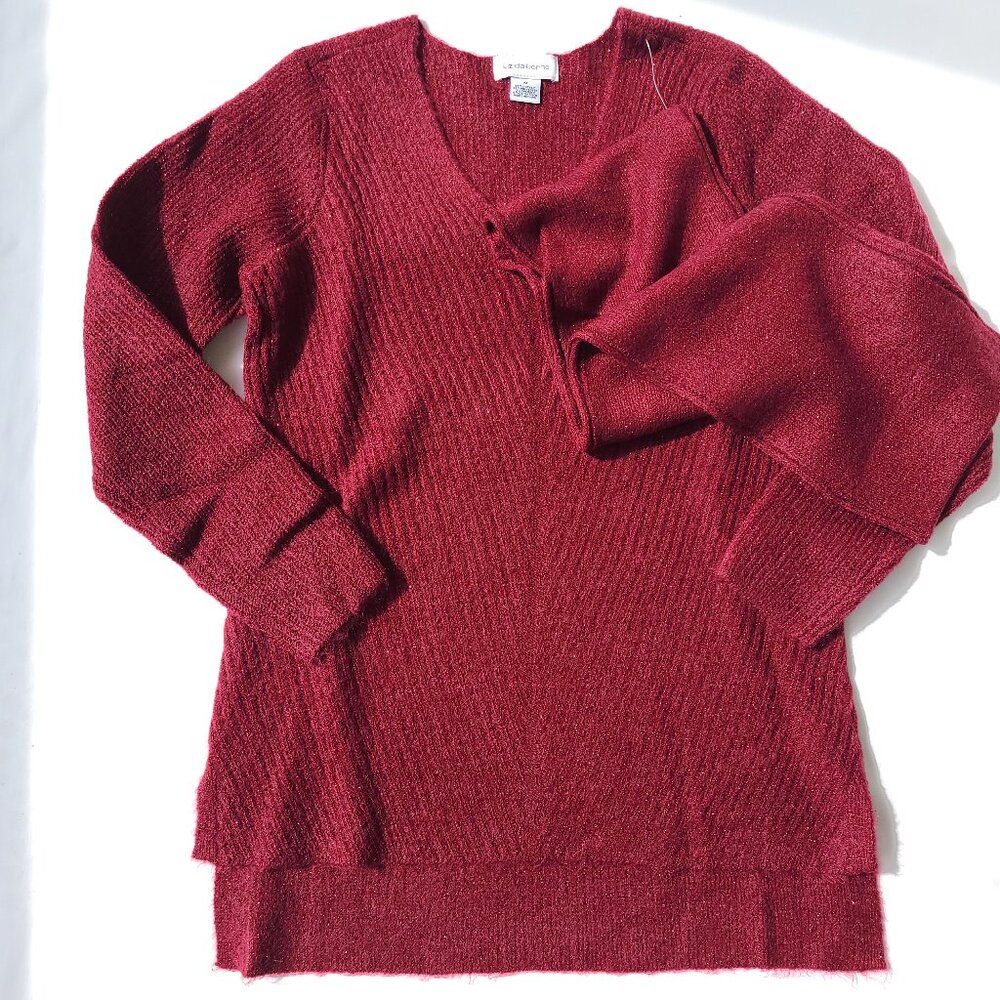 Liz Claiborne Sweater & Scarf Set